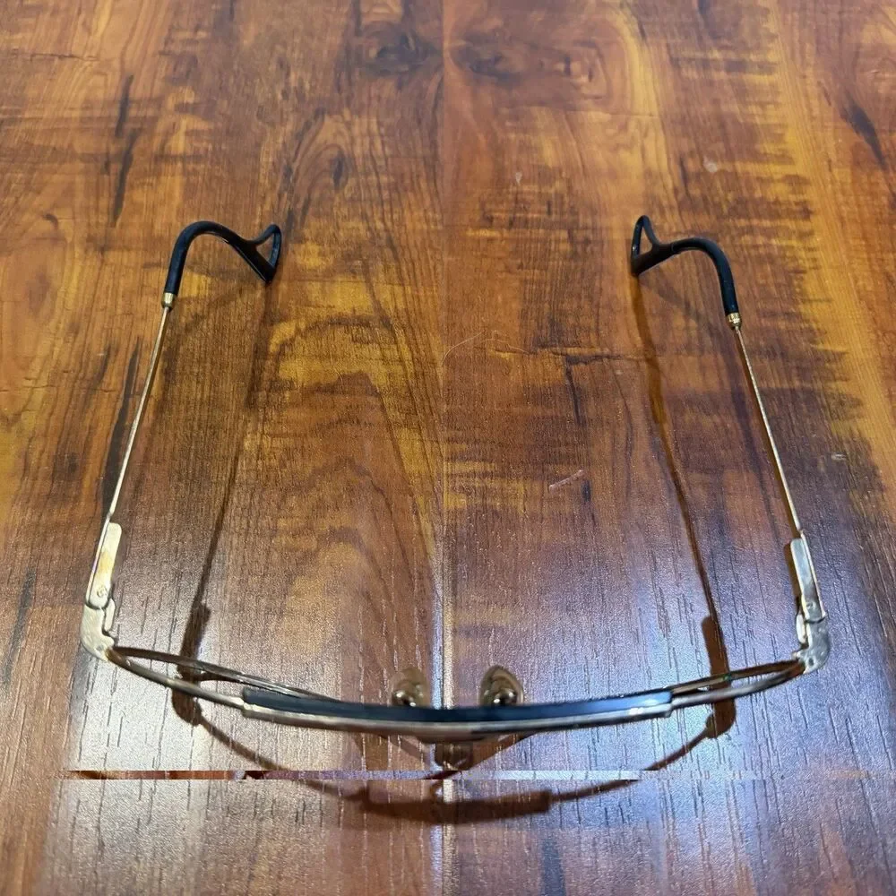 Vintage Jean Claude Killy Tortoise 59-15-130 Aviator Style Glasses Frames Only